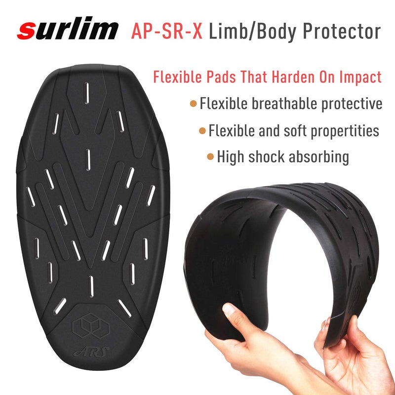 Surlim SR Back Protector CE Armor Motorcycle Jackets Back Pads Insert - Image 2